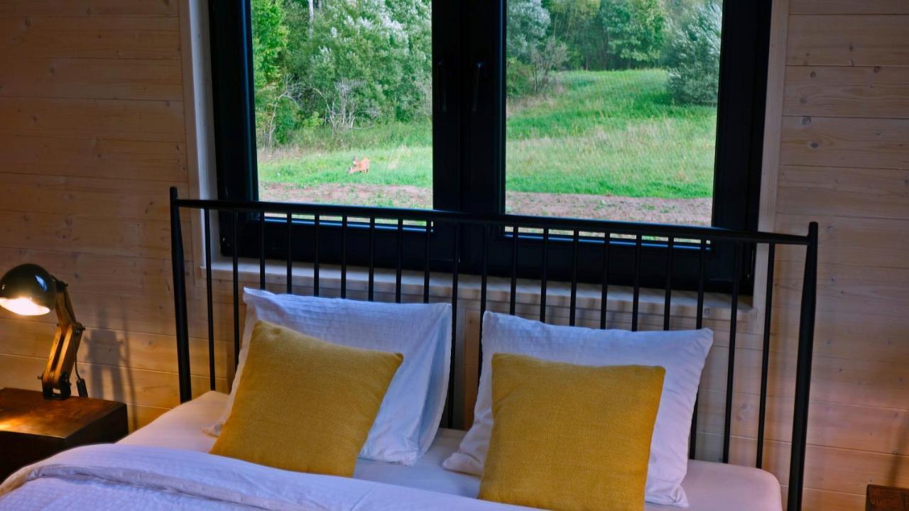 Dzikie Lisko - Apartament Z Tarasem Lesko Exteriör bild